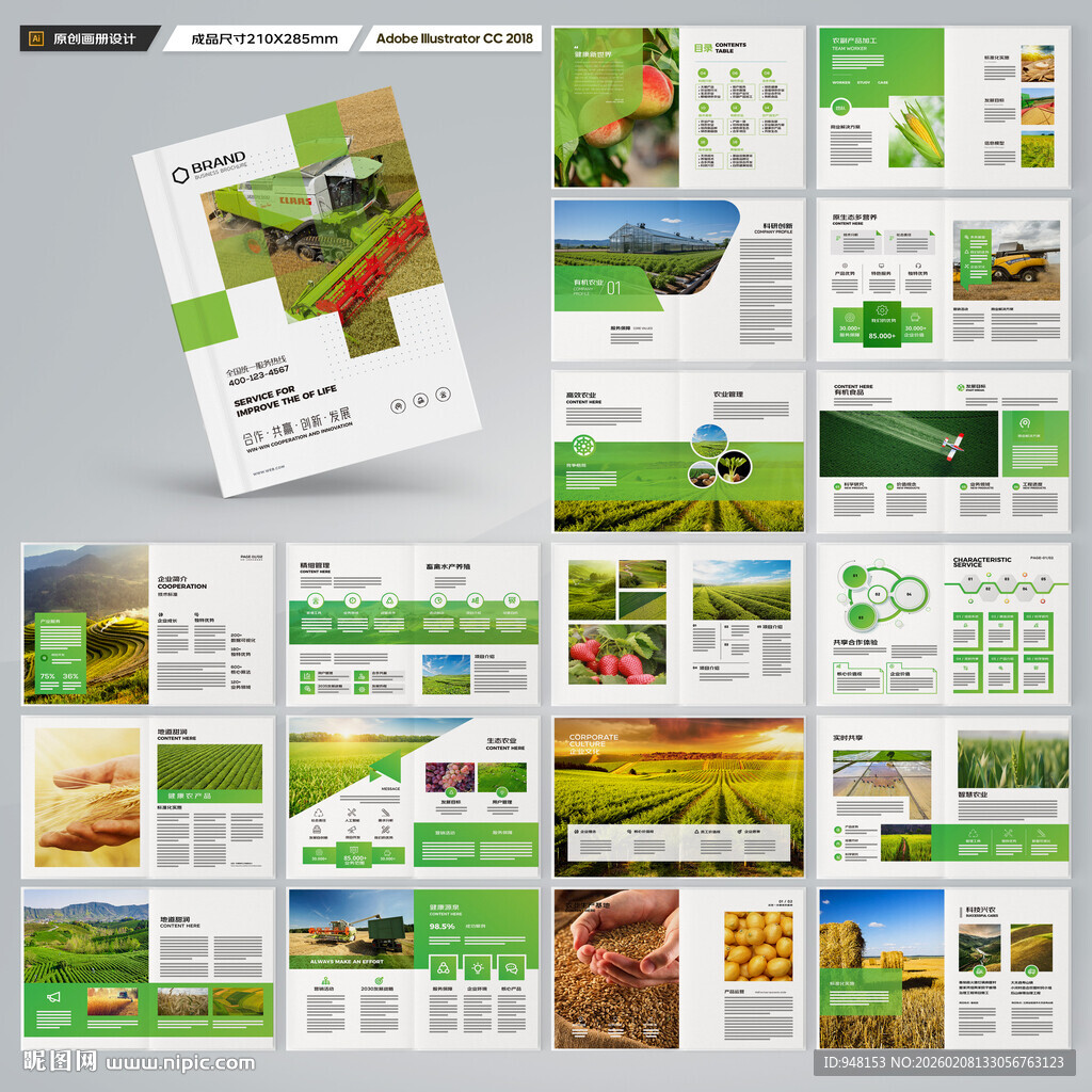 农业宣传册