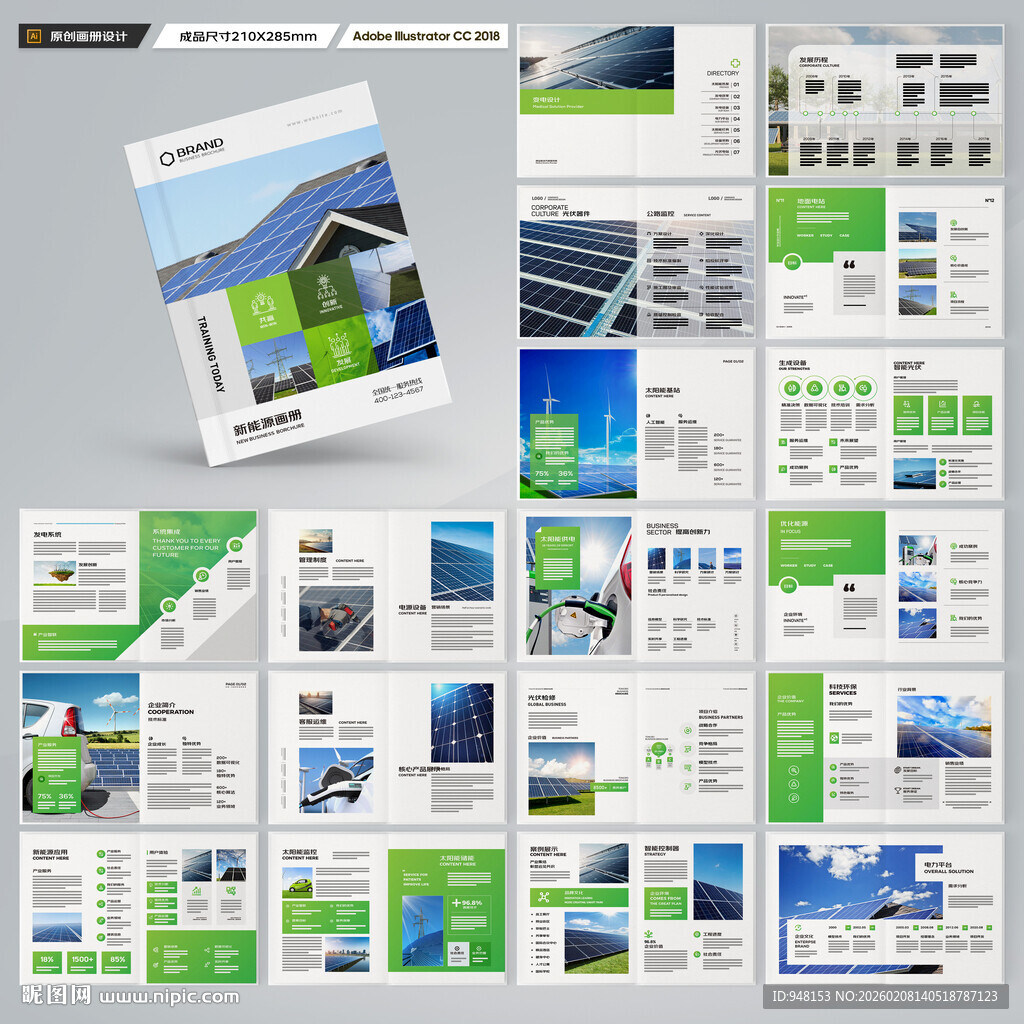 新能源宣传册