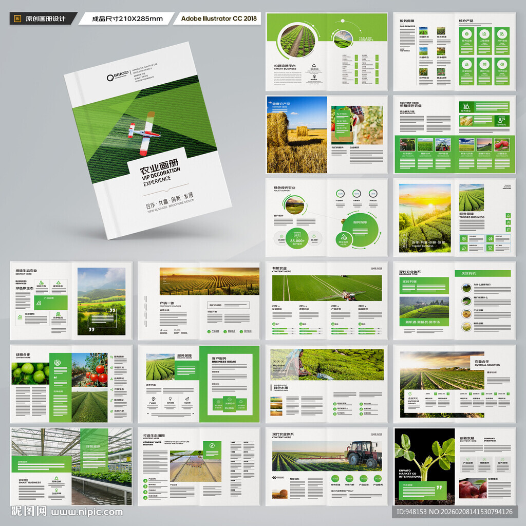 农产品宣传册