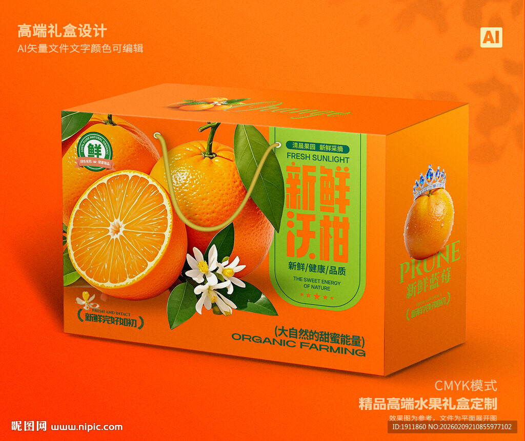 沃柑包装 芦柑礼盒