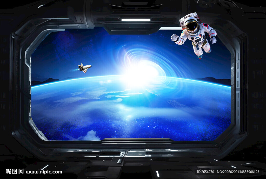 3D太空窗外