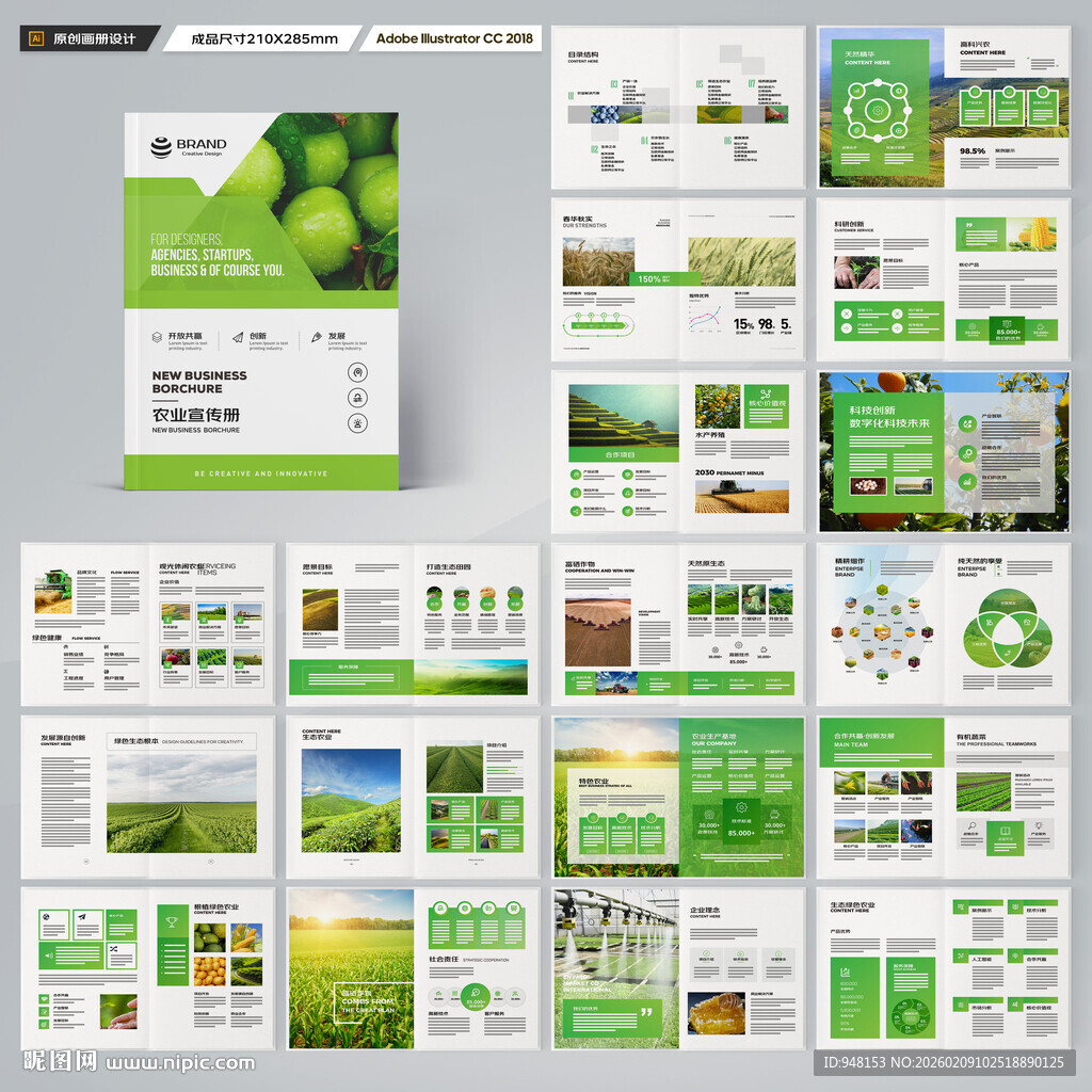 农业科技画册