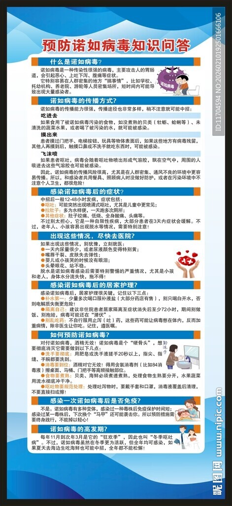 健康教育知识展架