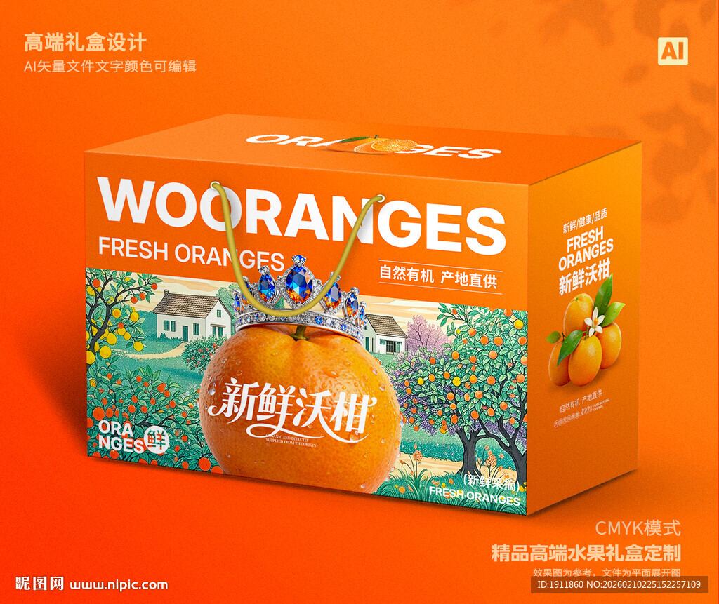 沃柑礼盒 芦柑包装