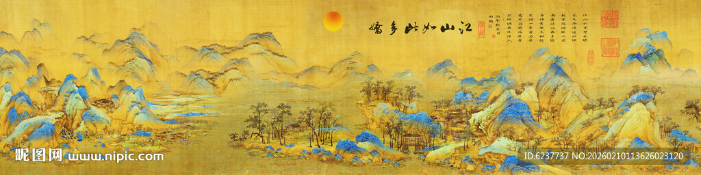 江山如画装饰画