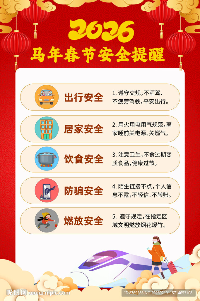2026年春节安全