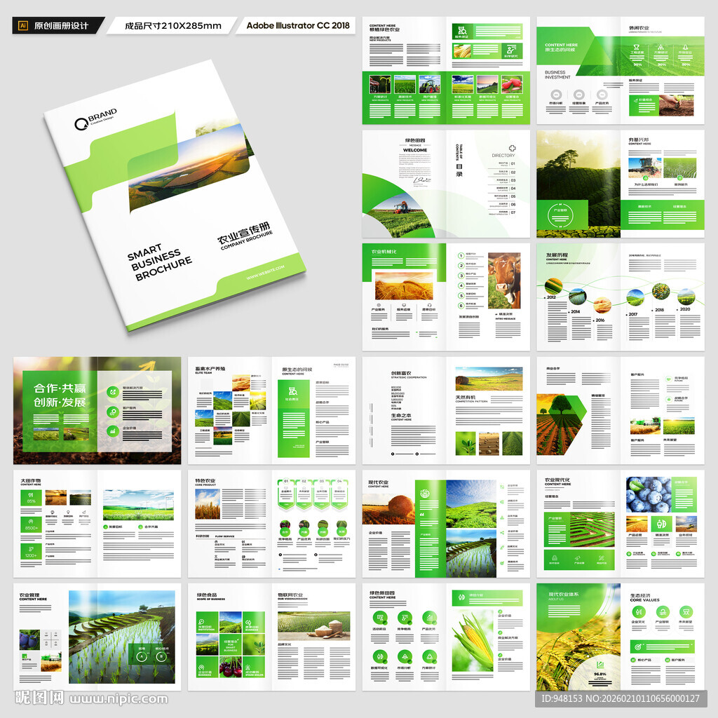 农产品画册