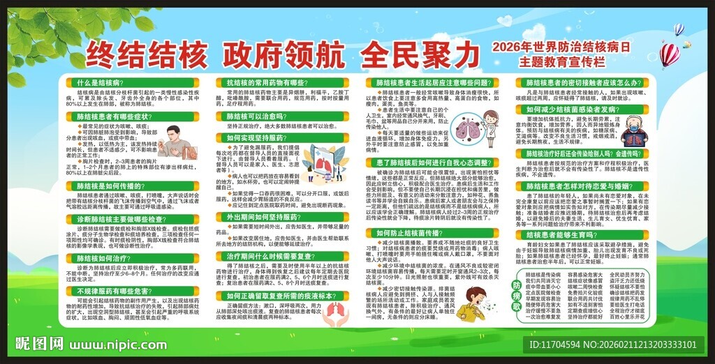 世界防治结核病日宣传栏