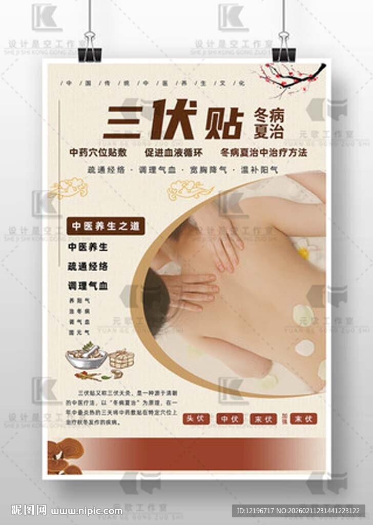 中医养生 中药海报 中医药文化