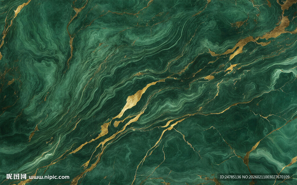 高档绿色大理石