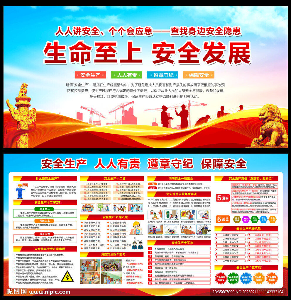 安全生产宣传栏