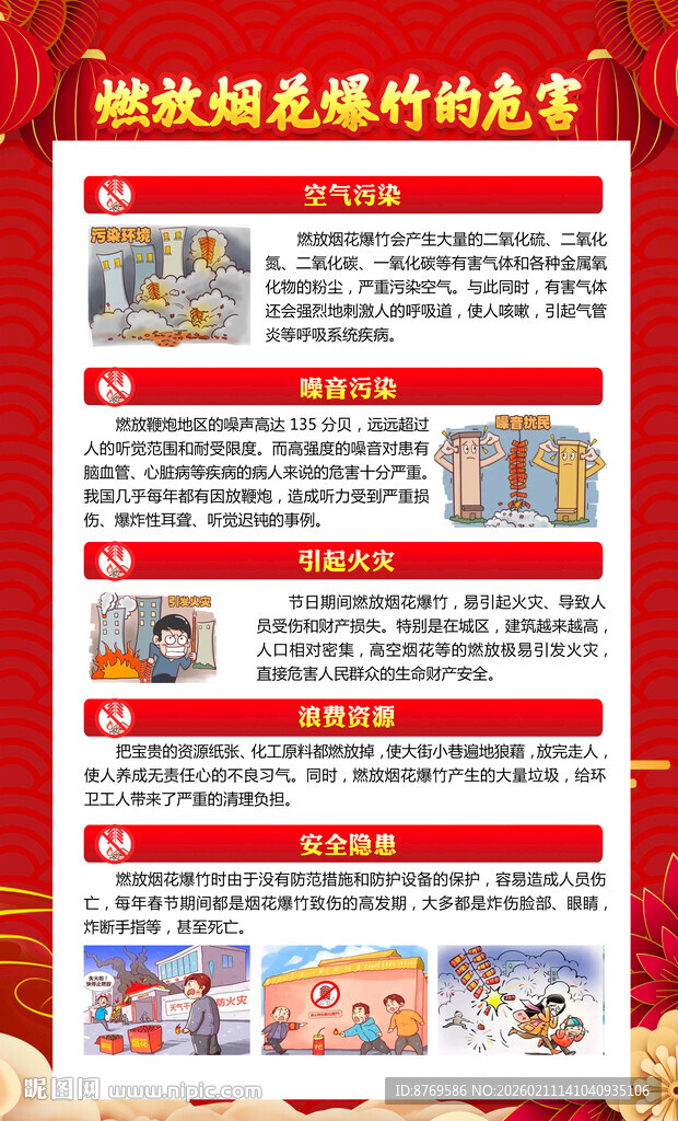 禁止燃放烟花爆竹