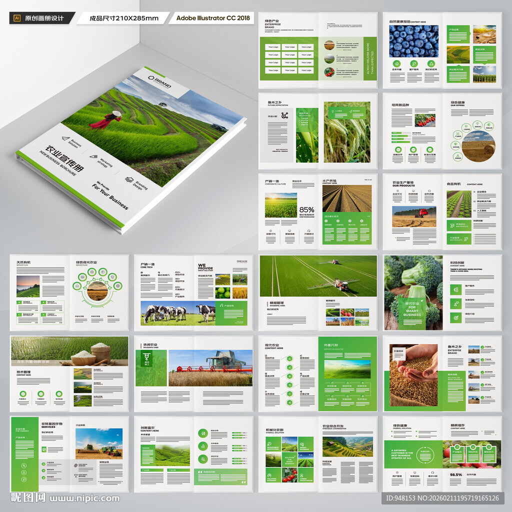 农业宣传册
