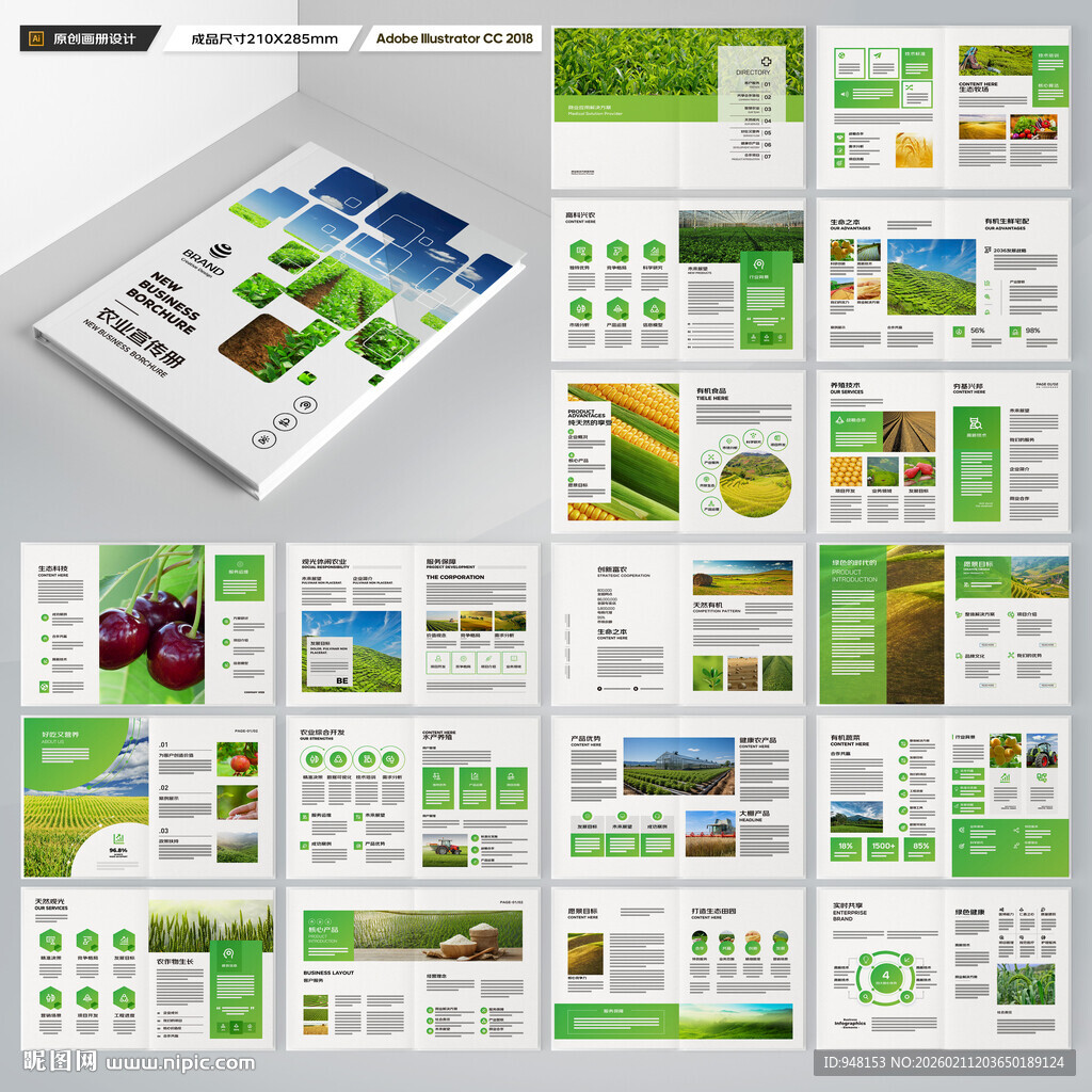 农产品画册