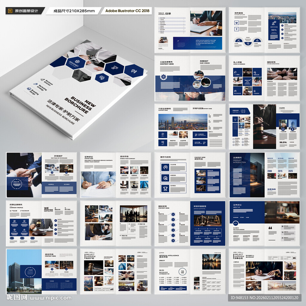 大气律师事务所画册