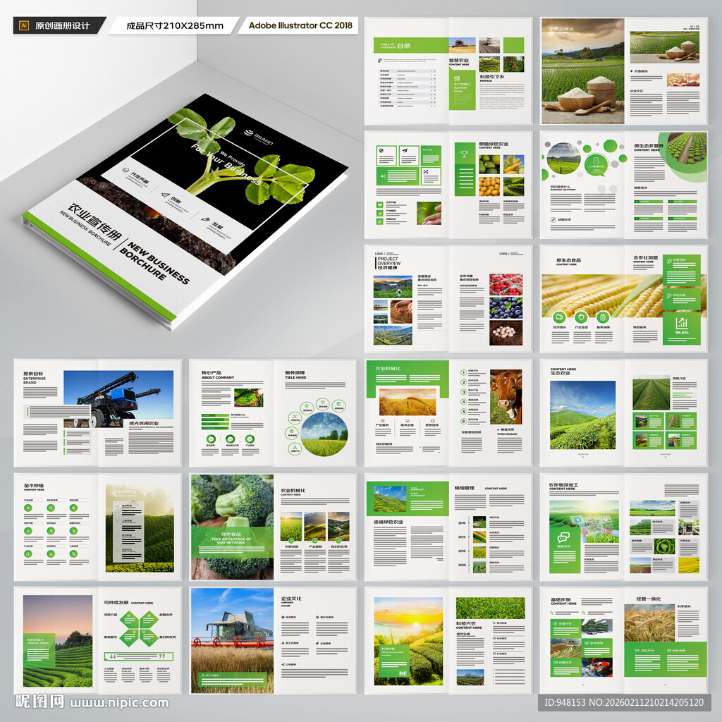 农业宣传册