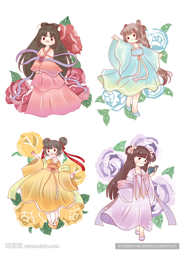 梦幻仙子插画组图