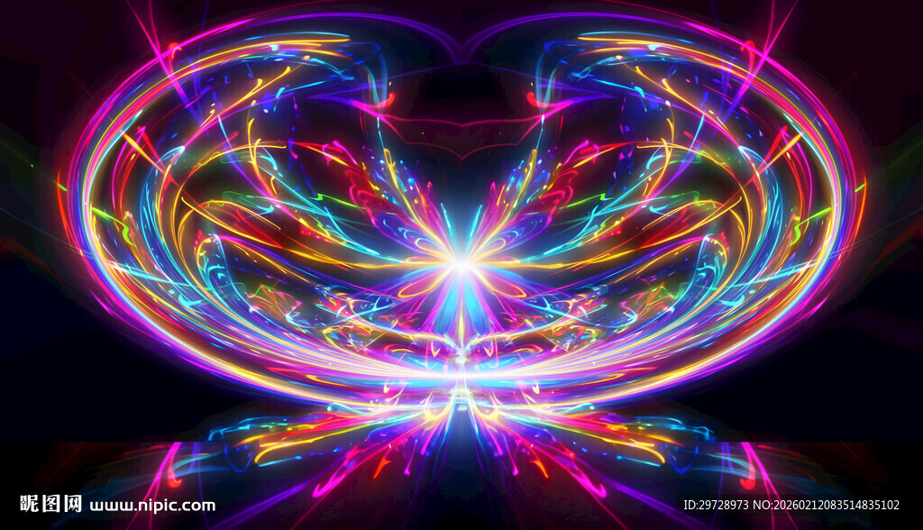 ktv酒吧抽象炫酷装饰画