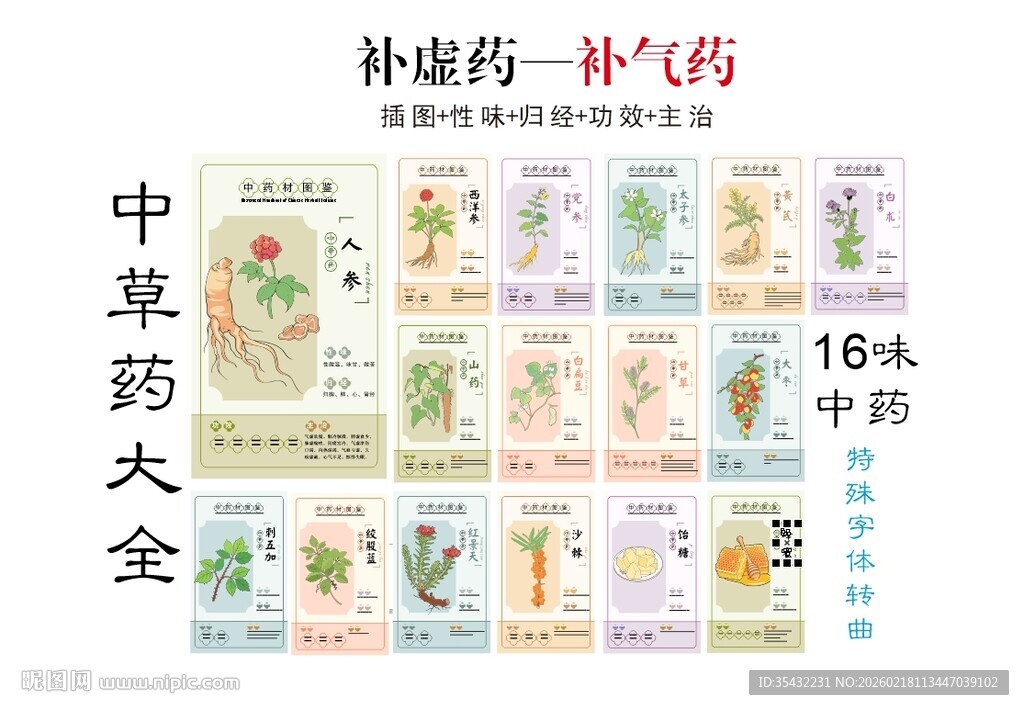 中药大全之补气药