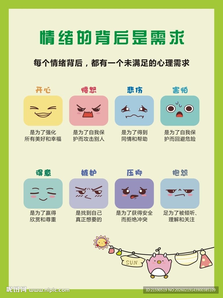 情绪脸谱巧展示 