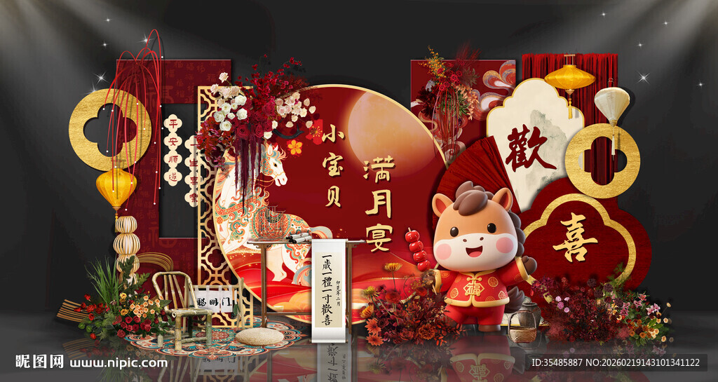 欢喜小宝贝生日宴