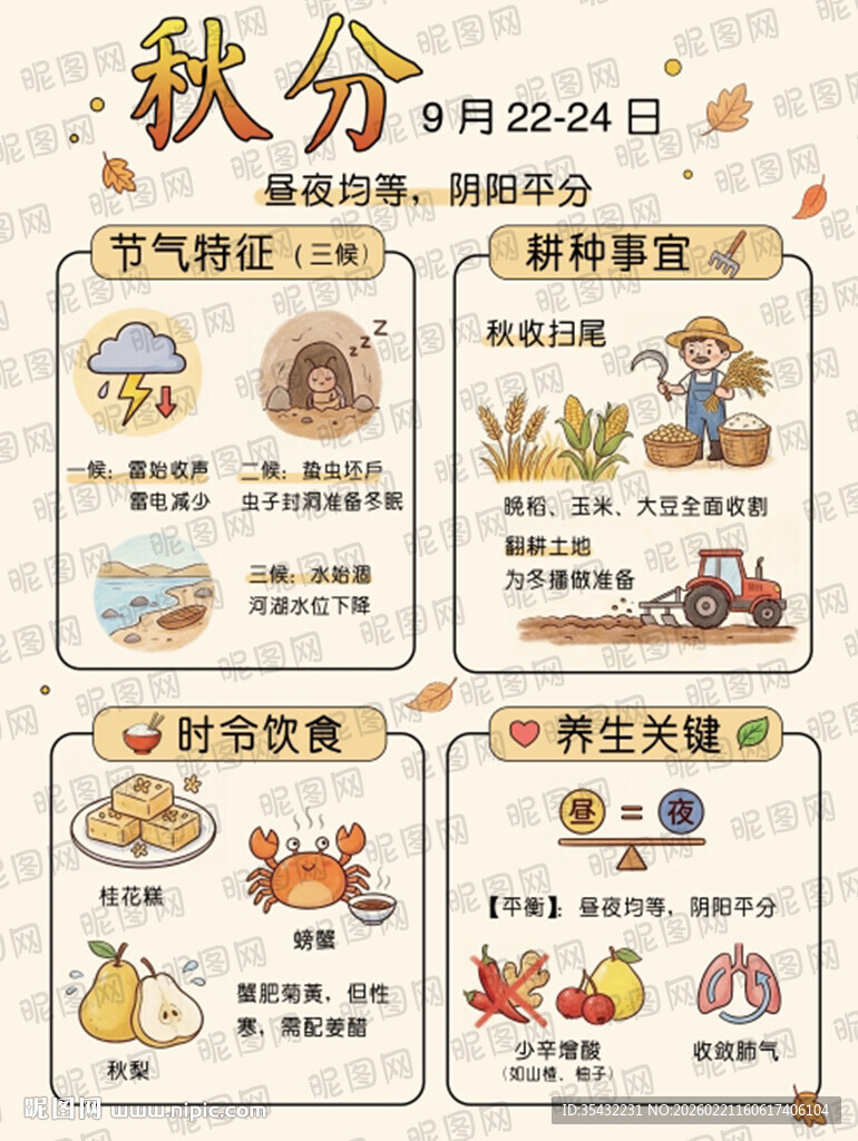 24节气系列之秋分