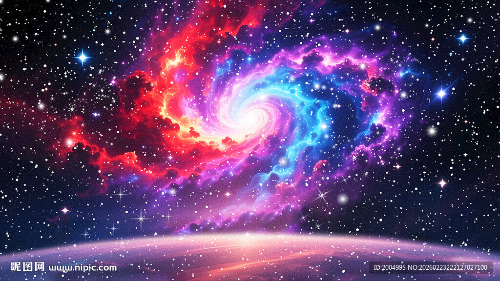 绚丽星空宇宙太空星系