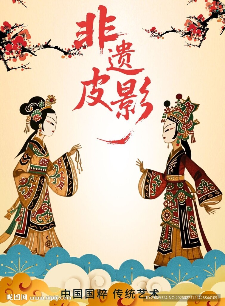 传统皮影戏人物精彩呈现