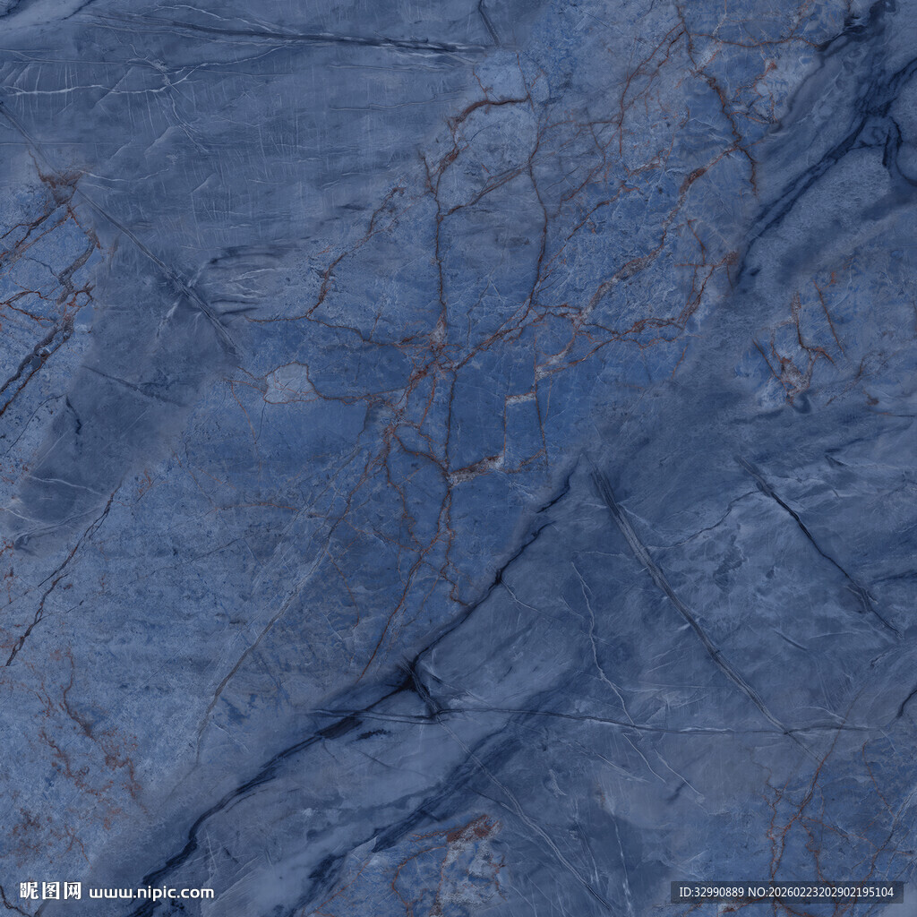 蓝色 清晰轻奢大图 高档石纹 