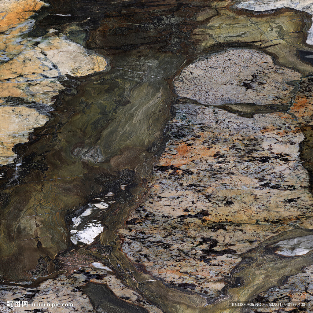 高端 清晰高档石纹 新传石材 