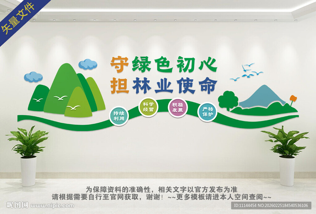 保护生态环境文化墙