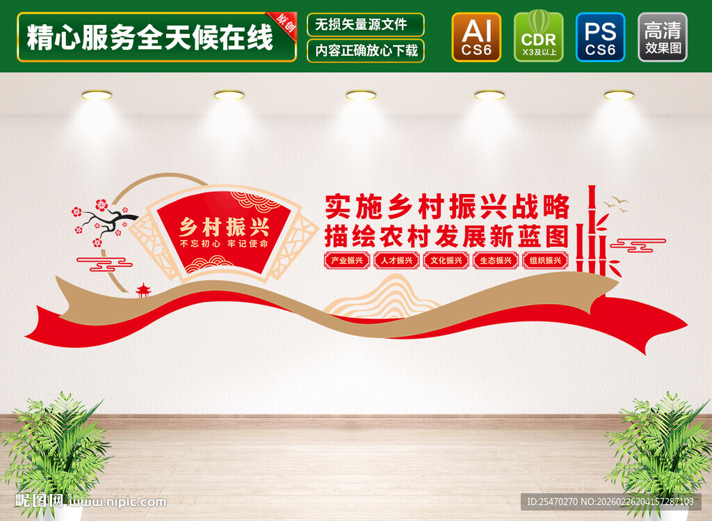 乡村振兴文化墙