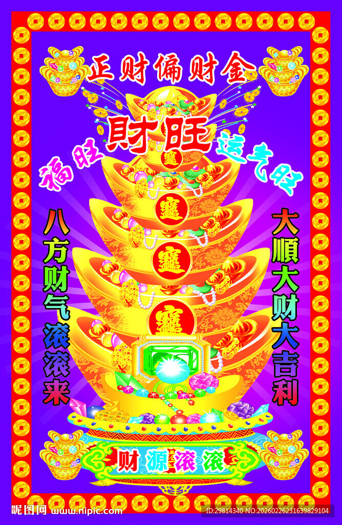 福旺财旺运气旺