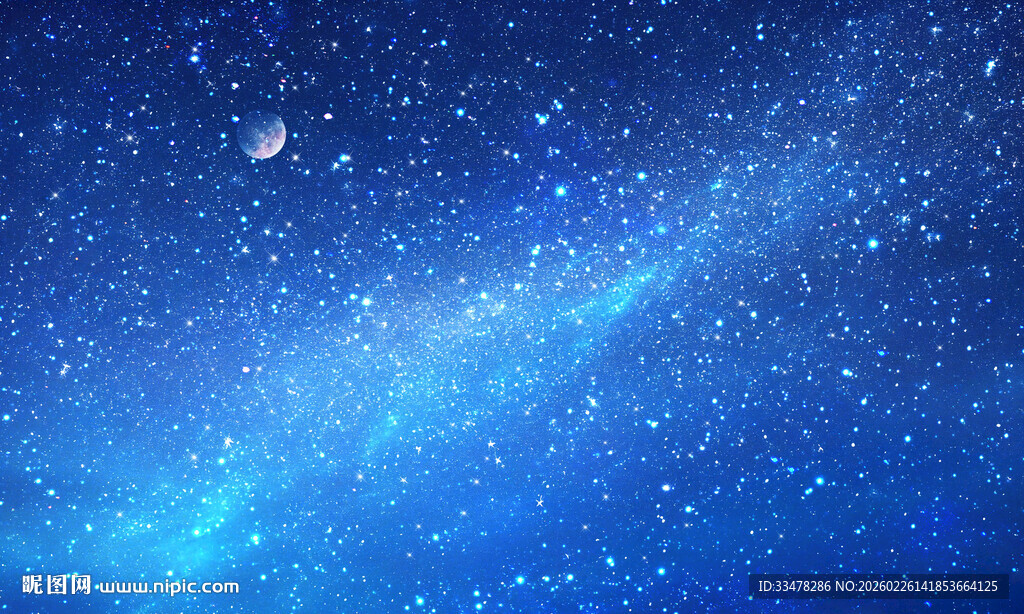 蓝色星空软膜天花灯箱