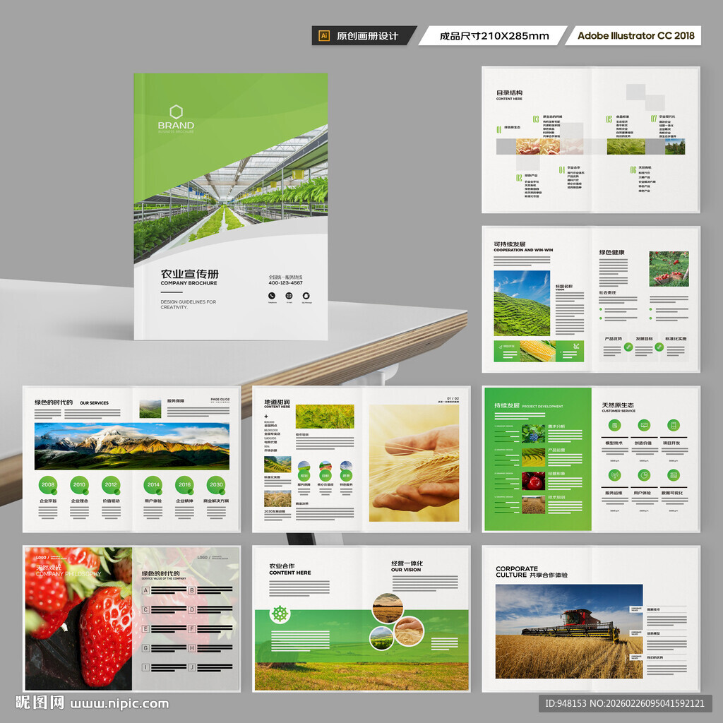 农产品画册