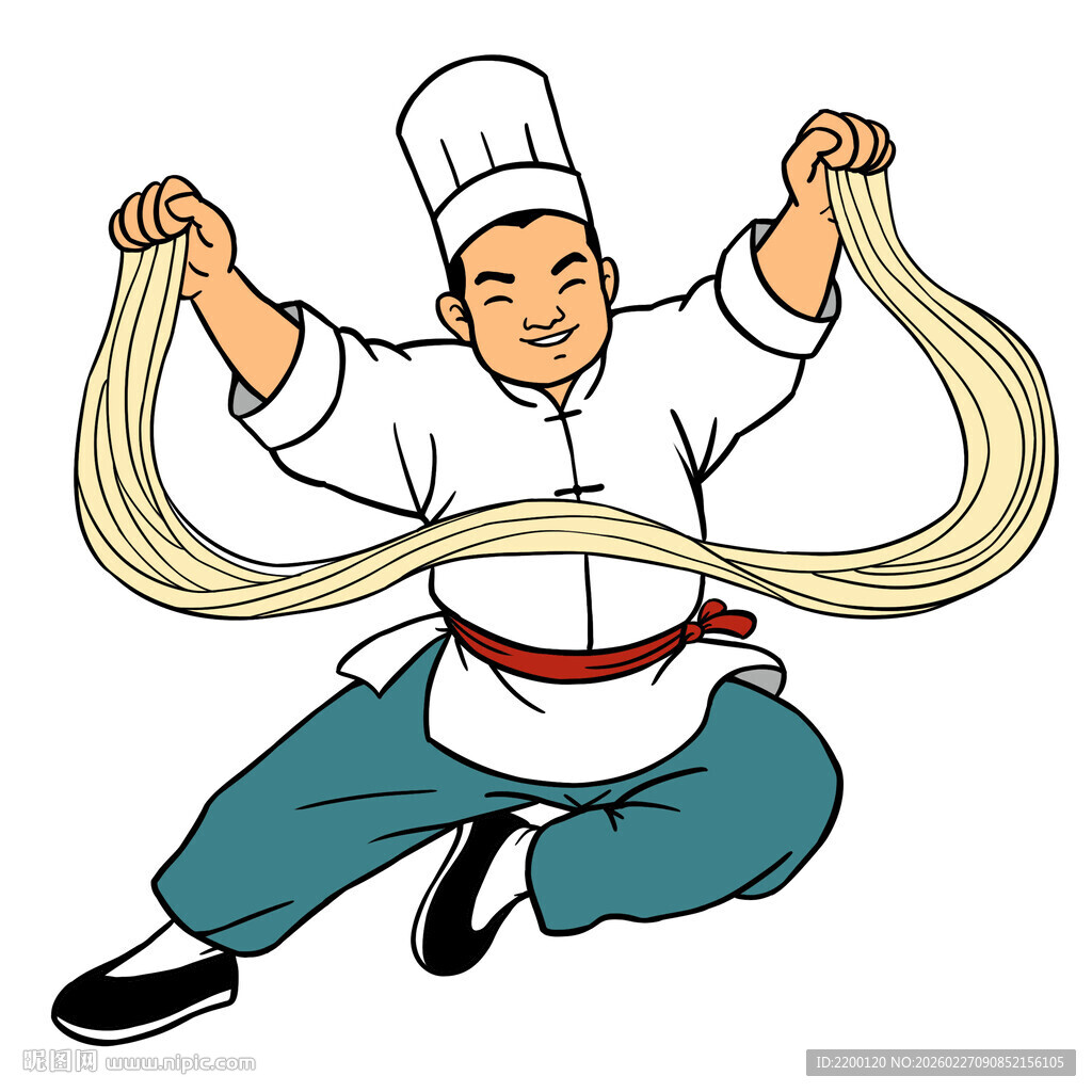 拉面师傅 传统美食  