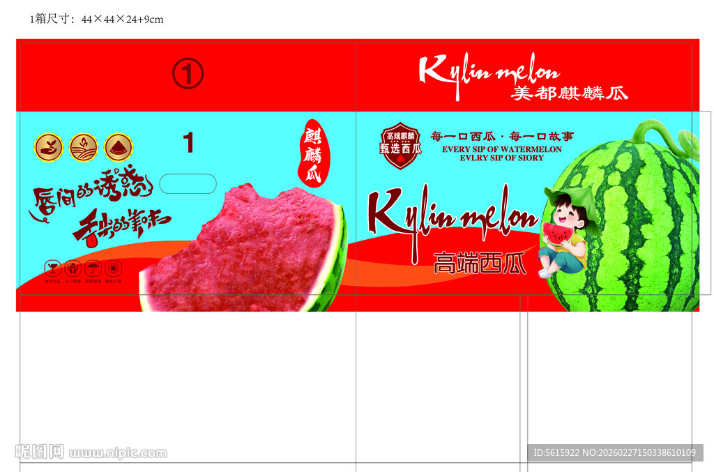 夏日西瓜包装