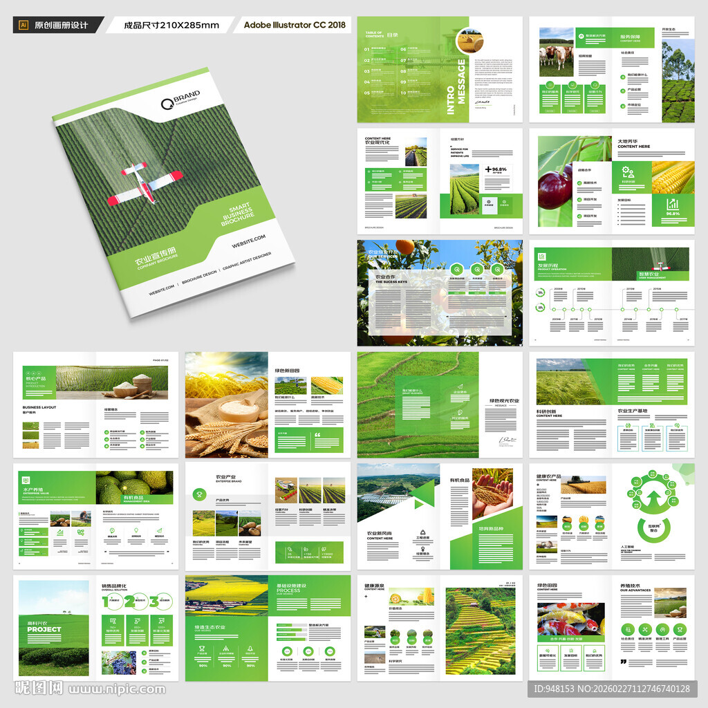农产品画册