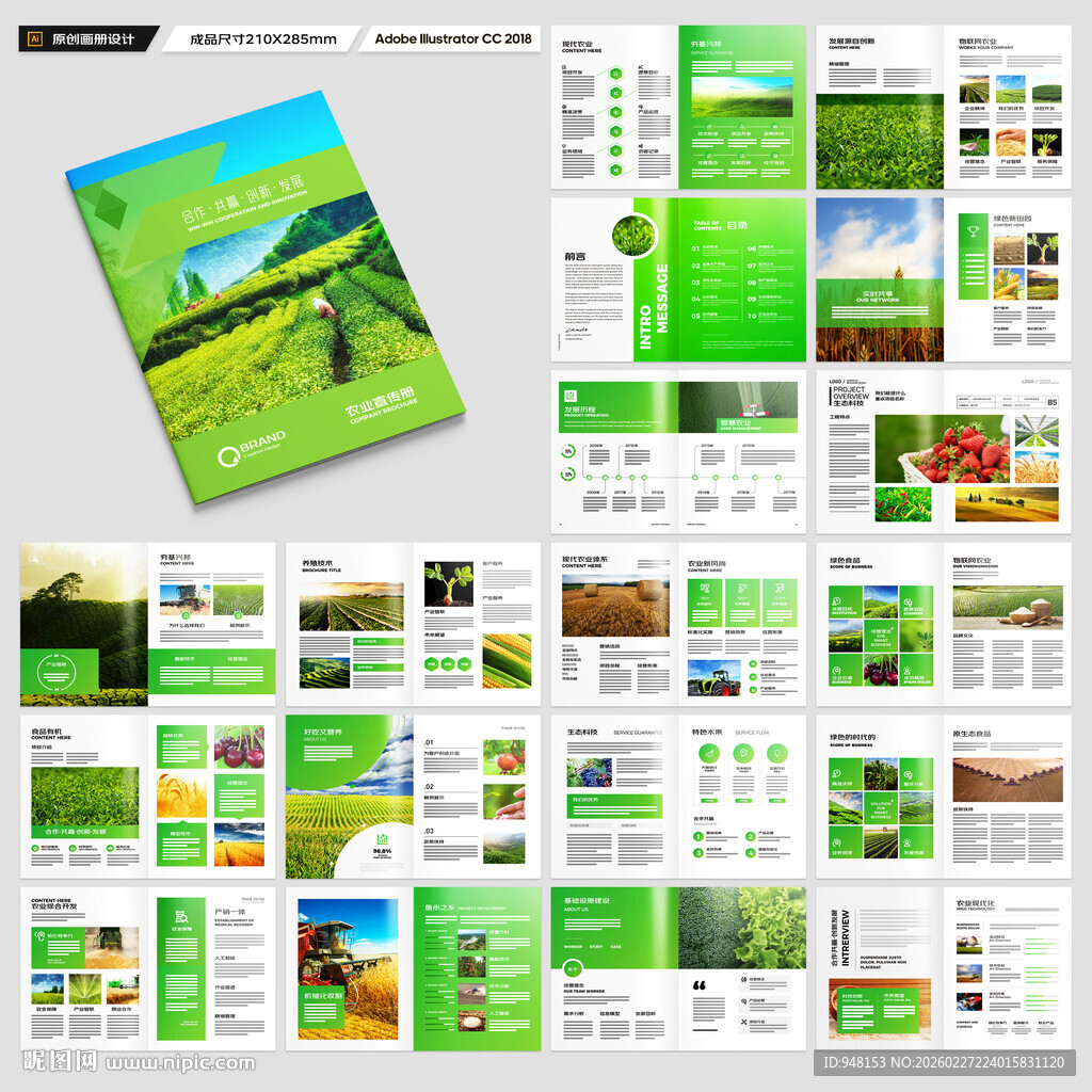 农产品画册