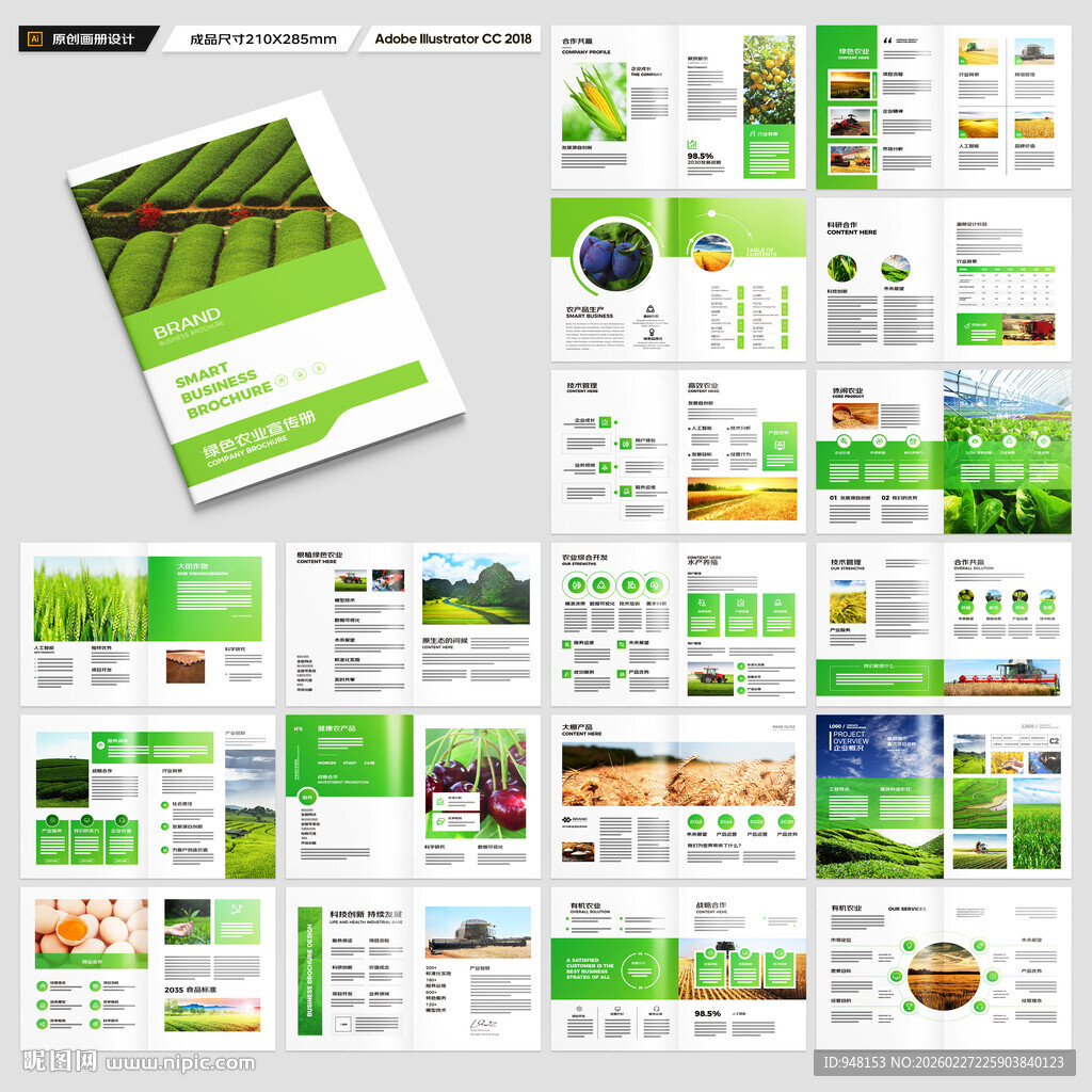 农业合作社画册