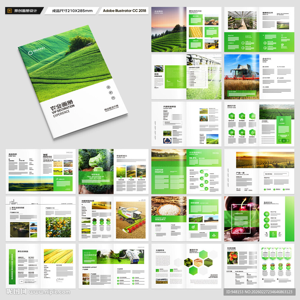 农业宣传册