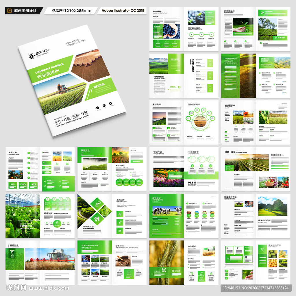 农产品画册