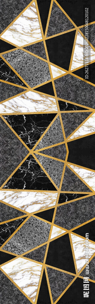 几何大理石纹理图案