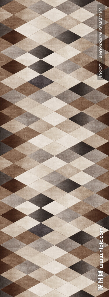 几何图案马赛克纹理背景