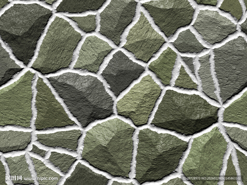绿色石墙贴图