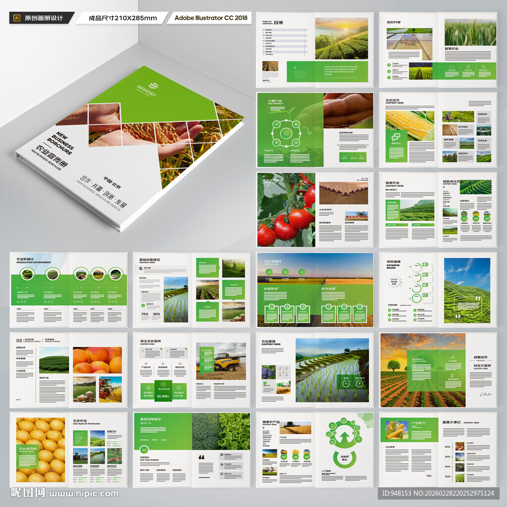 绿色农业画册