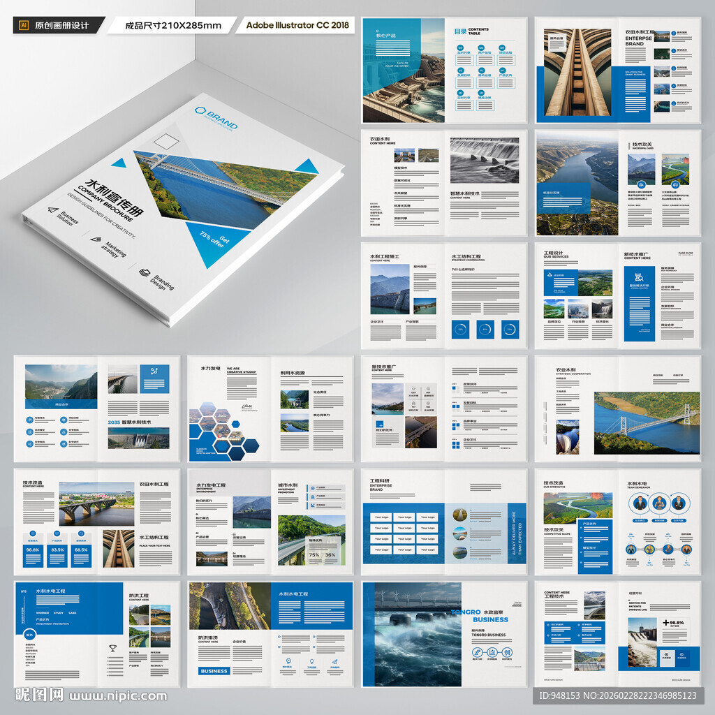 大坝宣传册 