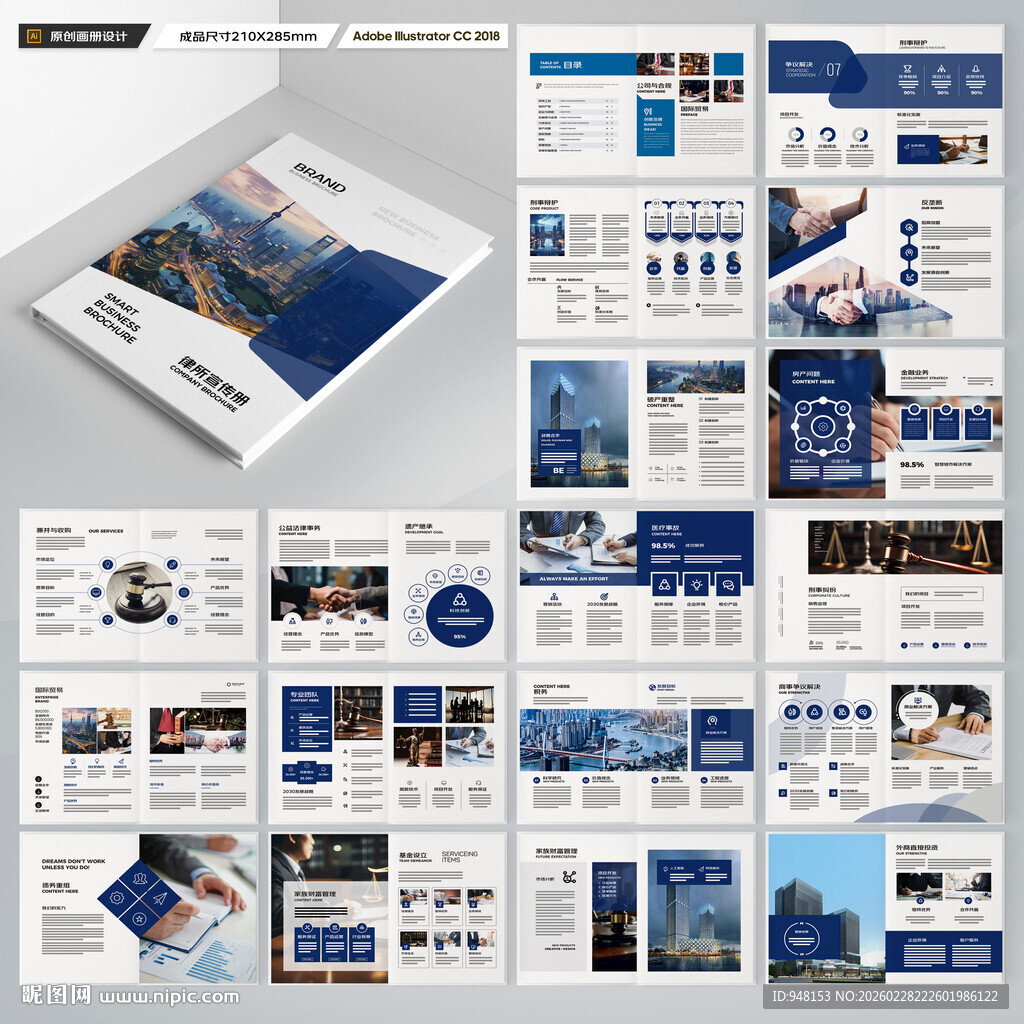 大气律师事务所画册