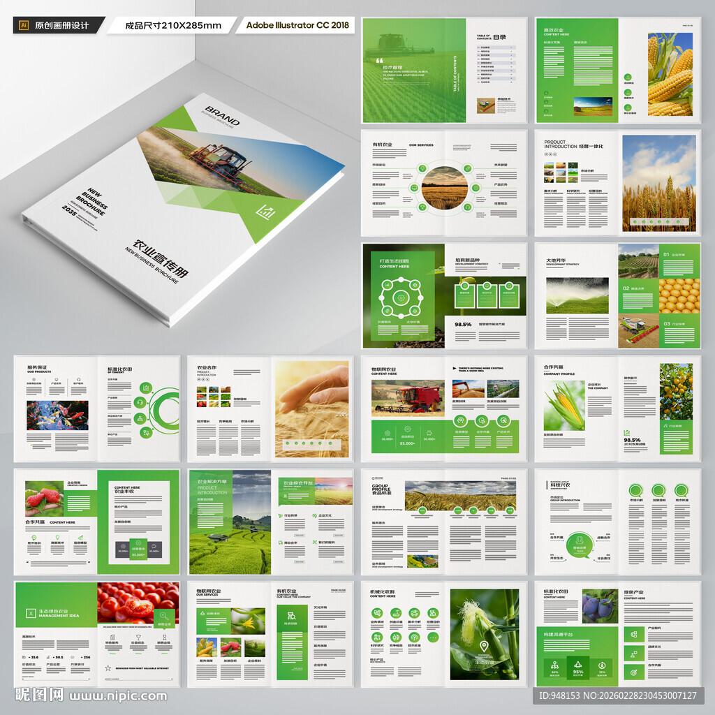 农业宣传册