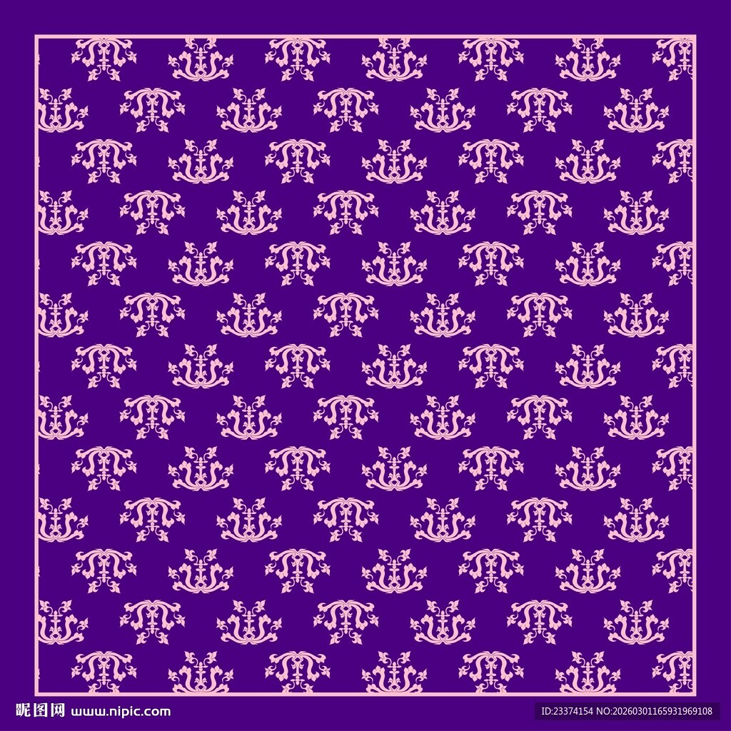 紫色皇冠图案背景纹理